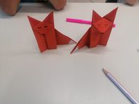 K&uuml;nstler -Origami